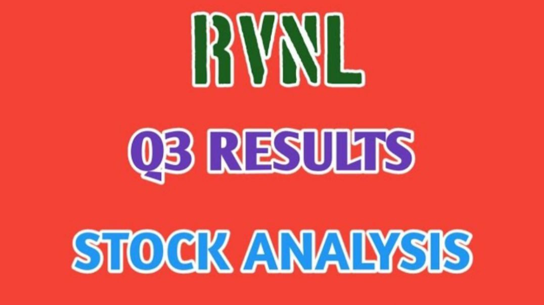 ⁣RVNL Q3 RESULTS 2024●RVNL SHARE ANALYSIS●RVNL●Q3 RESULTS 2024 @ STOCK MARKET PLANNER
