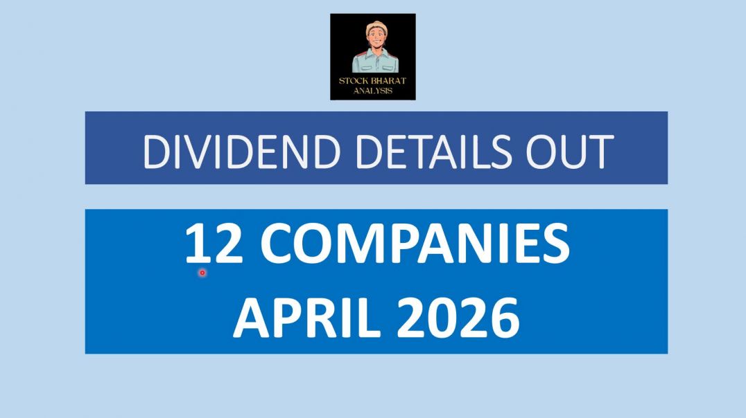 ⁣DIVIDEND DETAILS OUT - 30_083320