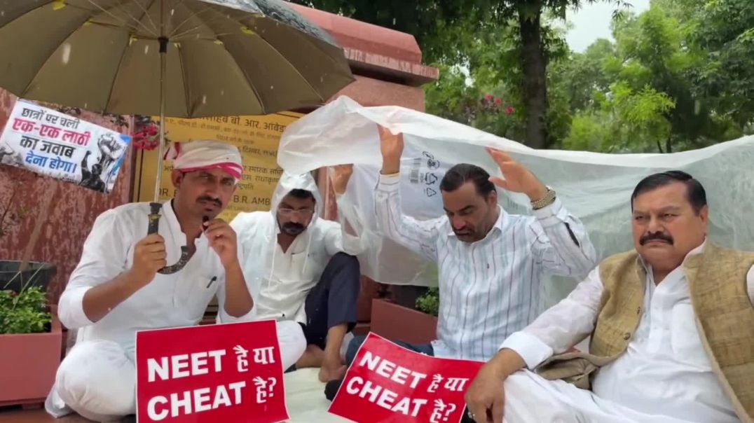 ⁣कल जंतर-मंतर पर बच्चों और बच्चियों के साथ जिस प्रकार का बर्बरतापूर्ण व्यवहार किया गया, उसके विरोध मे
