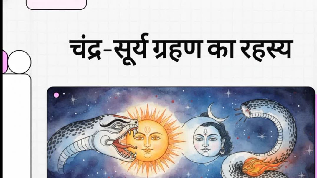 Chandra surya grahan ke rahasya#chandra #surya #grahan