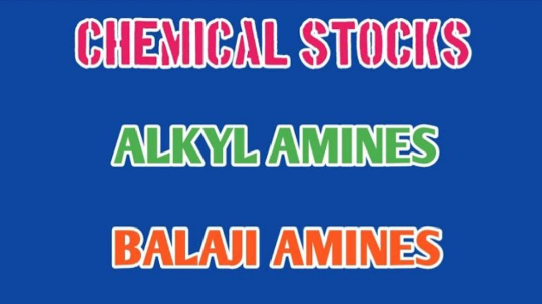 ⁣BEST CHEMICAL STOCKS☆ALKYL AMINES STOCK ANALYSIS☆BALAJI AMINES STOCK ANALYSIS @ STOCK MARKET PLANNER
