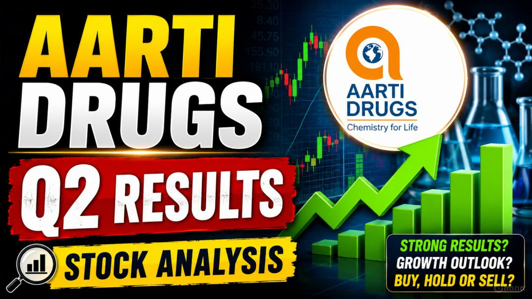 ⁣AARTI DRUGS Q2 RESULT●AARTI DRUGS STOCK ANALYSIS●AARTI DRUGS SHARE LATEST NEWS@ STOCK MARKET PLANNER