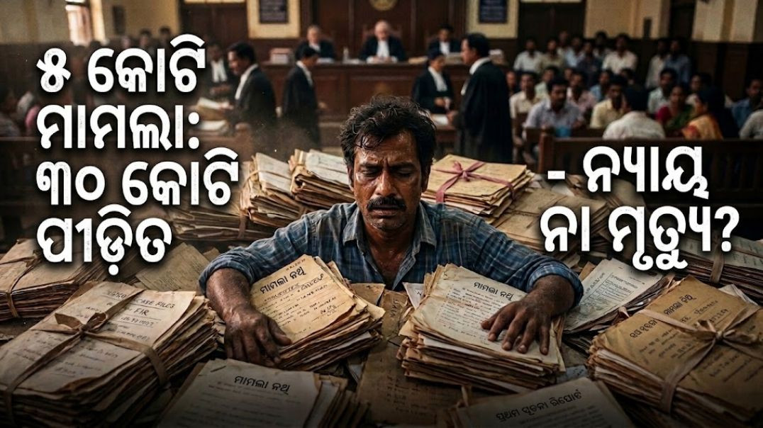 ୫ କୋଟି ପେଣ୍ଡିଂ କେସ୍: ଭାରତର ନ୍ୟାୟିକ ବ୍ୟବସ୍ଥା କଣ ଫେଲ୍ ହୋଇଯାଇଛି? | Ashwini Upadhyay | ସମସ୍ୟା ସମାଧାନ