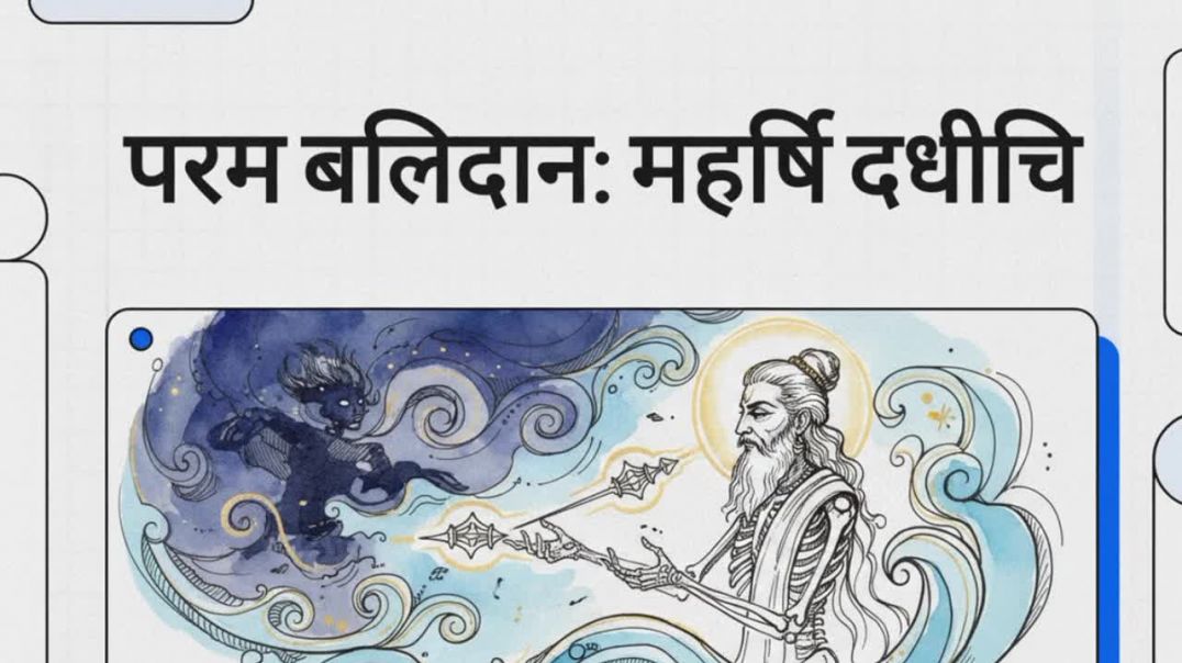 ⁣Param balidan mahrshi dadhichi