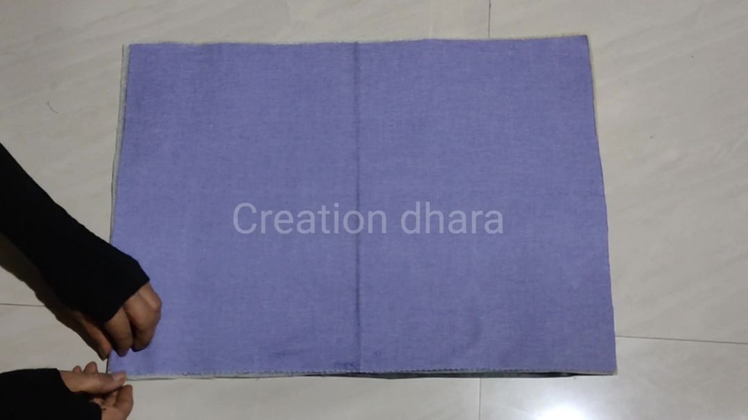 ⁣घर में पड़े बेकार कपड़ों से सुंदर बैंग बनाए सबको पसंद आएगी