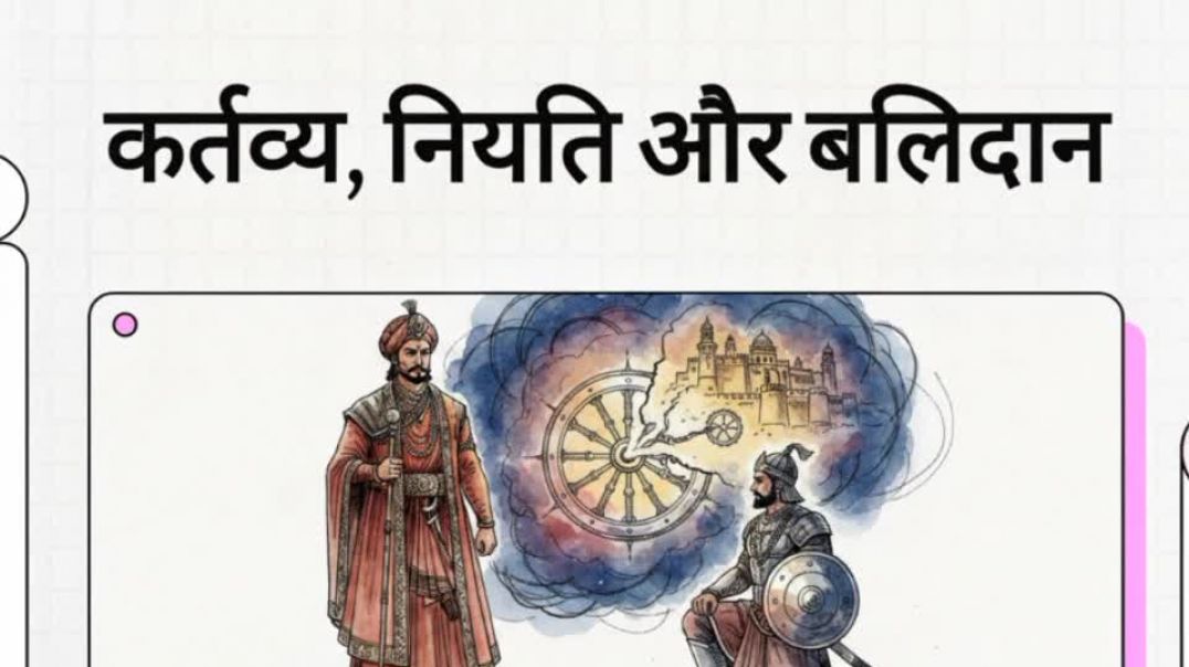 ⁣Niyati aur balidan
