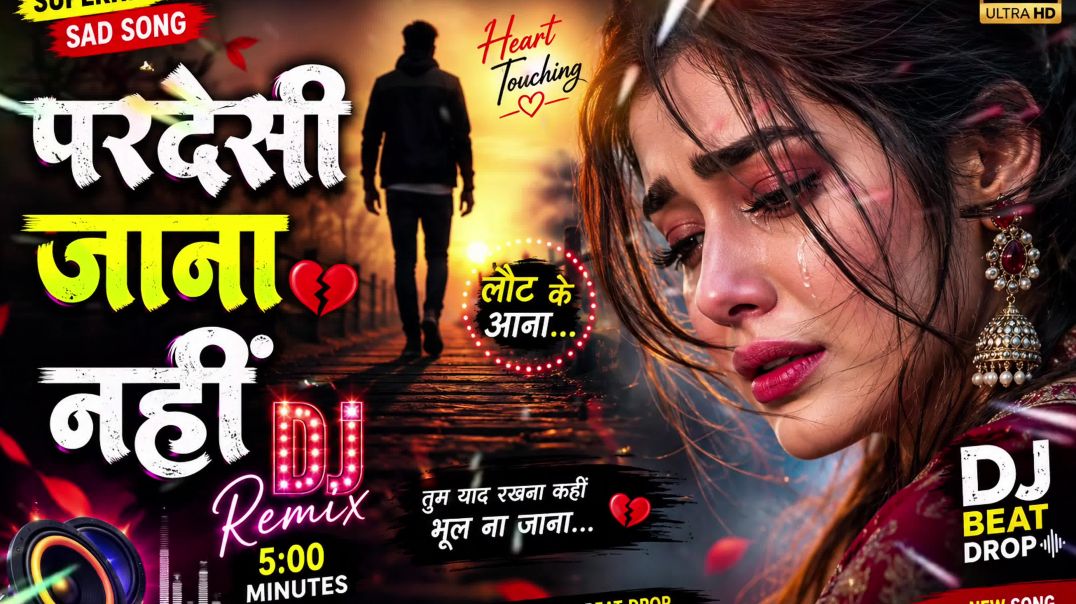 ⁣💔 लौट के आ जाना ❤️ | New Original DJ Love Song 2026 | Romantic Sad Remix | Heart Touching Hindi Song