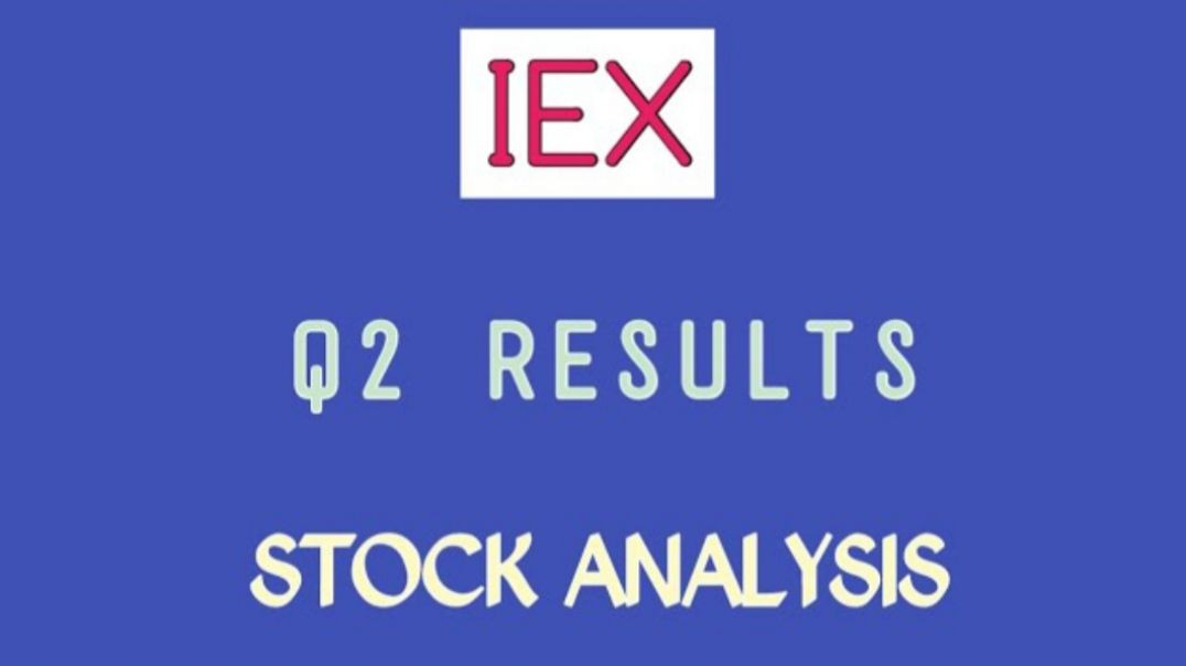 ⁣IEX Q2 RESULTS 2023●IEX STOCK ANALYSIS●IEX●Q2 RESULTS 2023 @ STOCK MARKET PLANNER