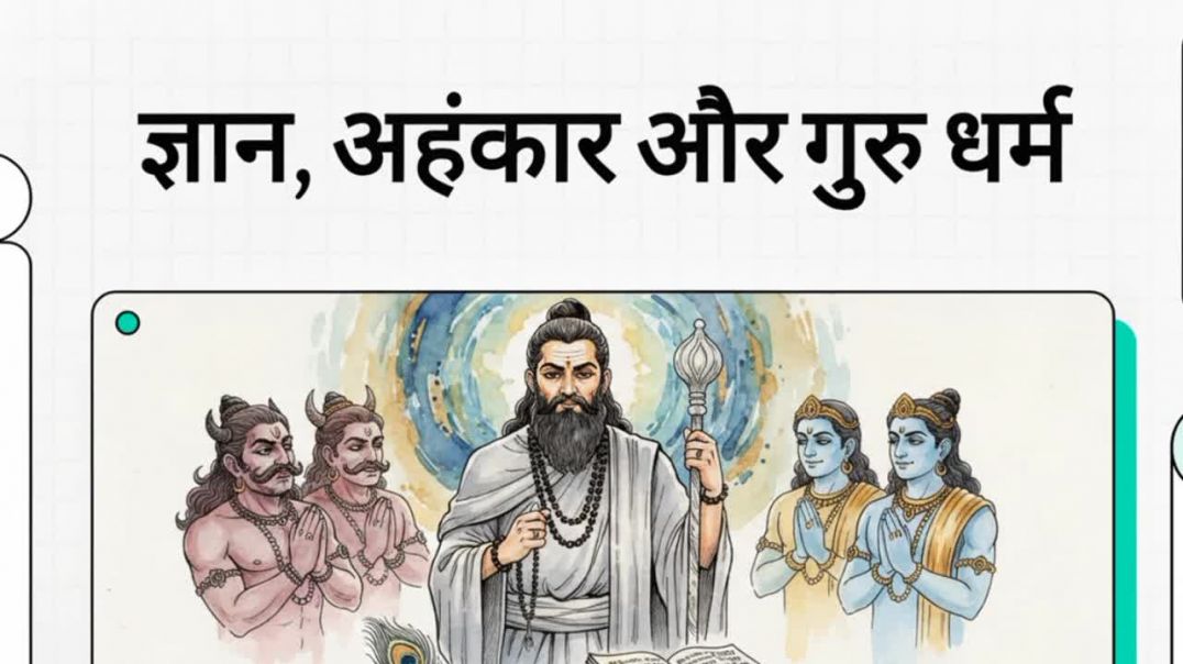 ⁣Gyan anchor aur guru dharm