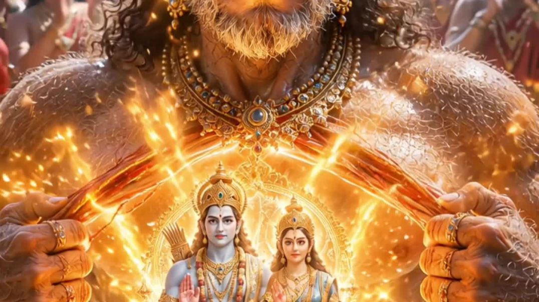 हनुमान जी ने अपना सीना क्यों चीर दिया? 😱 | राम भक्ति का सबसे बड़ा प्रमाण 🚩