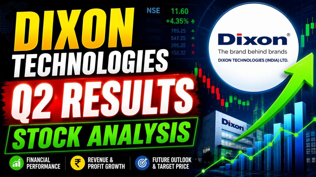 ⁣DIXON TECHNOLOGIES Q2 RESULTS●DIXON TECHNOLOGIES STOCK ANALYSIS●Q2 RESULTS  @ STOCK MARKET PLANNER