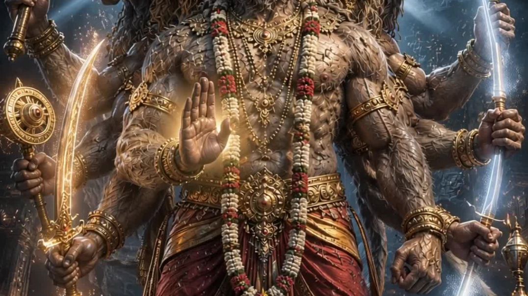 ⁣पंचमुखी हनुमान क्यों बने? | अहिरावण वध की रहस्यमयी कथा | Hanuman Ji Story 🚩