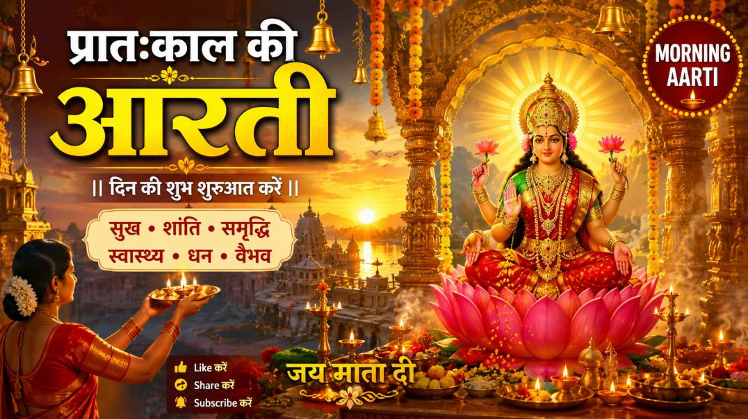 ⁣🌅_प्रातःकाल_की_आरती_🙏___सुबह_की_दिव्य_आरती___Morning_Aarti___Daily_Bhakti___#shorts(360p)