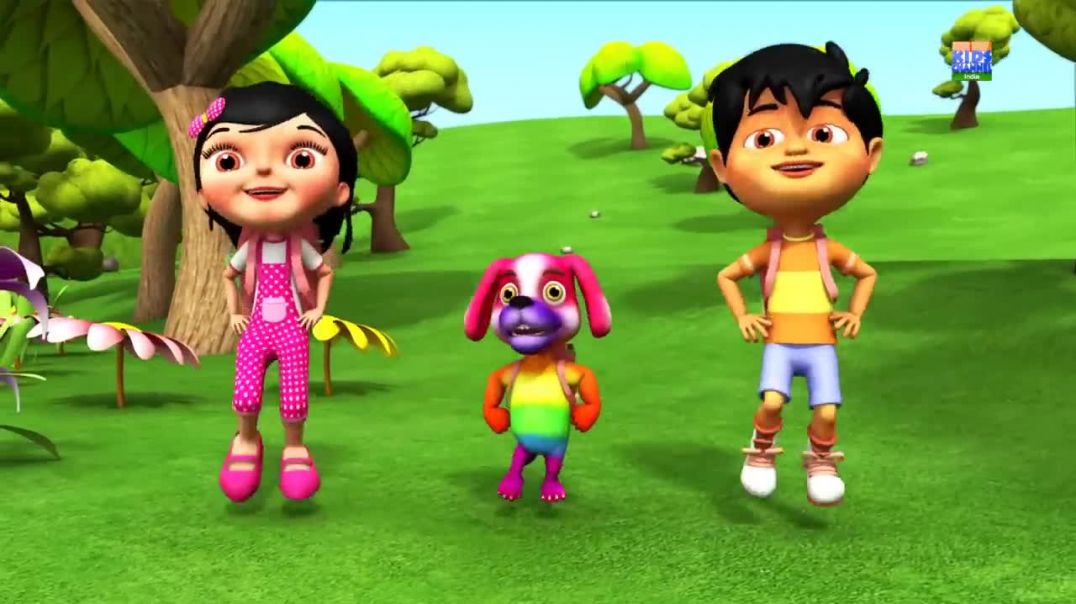 ⁣Main Tota Hindi Rhyme _ Children Hindi Rhyme _ मैं तोता मैं तोता _ Kids Channel India _ Hindi Rhyme(