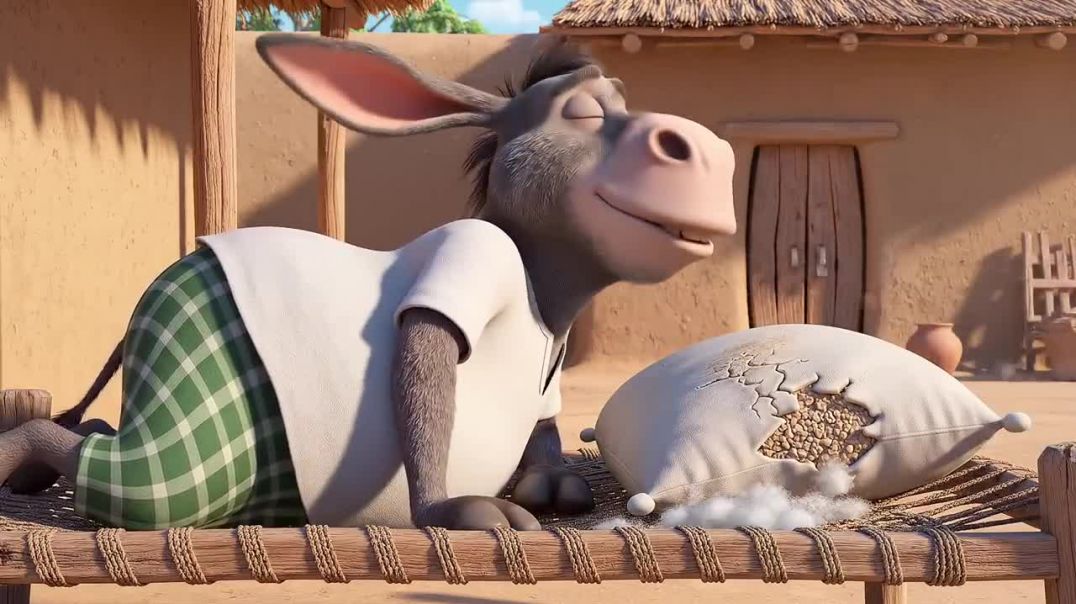 ⁣गिद्ध का किस्मत वाला तकिया _ giddh ka takiya _ Hindi story(720P_HD)