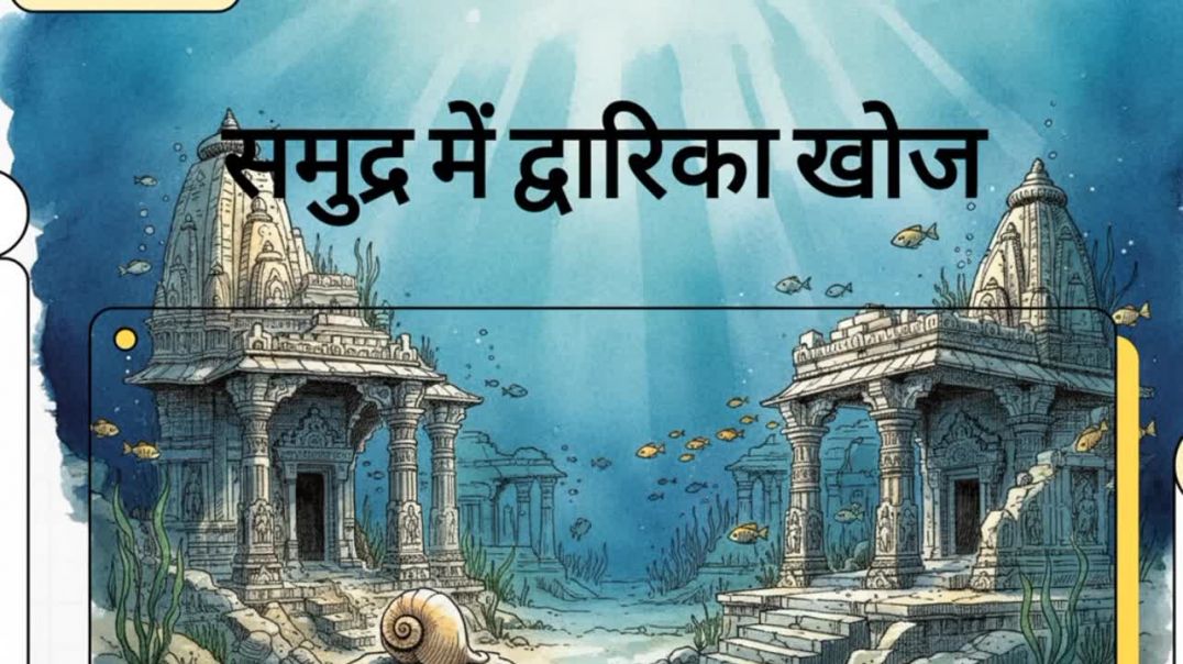 ⁣Samudra mein dwarika ki khoj