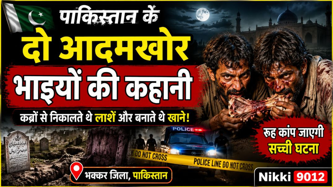 ⁣पाकिस्तान के दो आदमखोर भाइयों की सच्ची कहानी | Pakistani Horror Story | Hindi Kahani | Nikki 9012