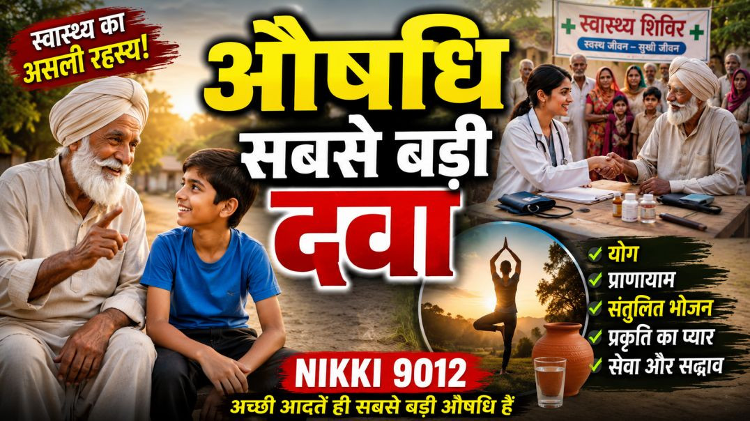 ⁣औषधि सबसे बड़ी दवा | स्वास्थ्य का असली रहस्य | New Haryanvi Ragni 2026 | Harpal Katariya | Nikki 901