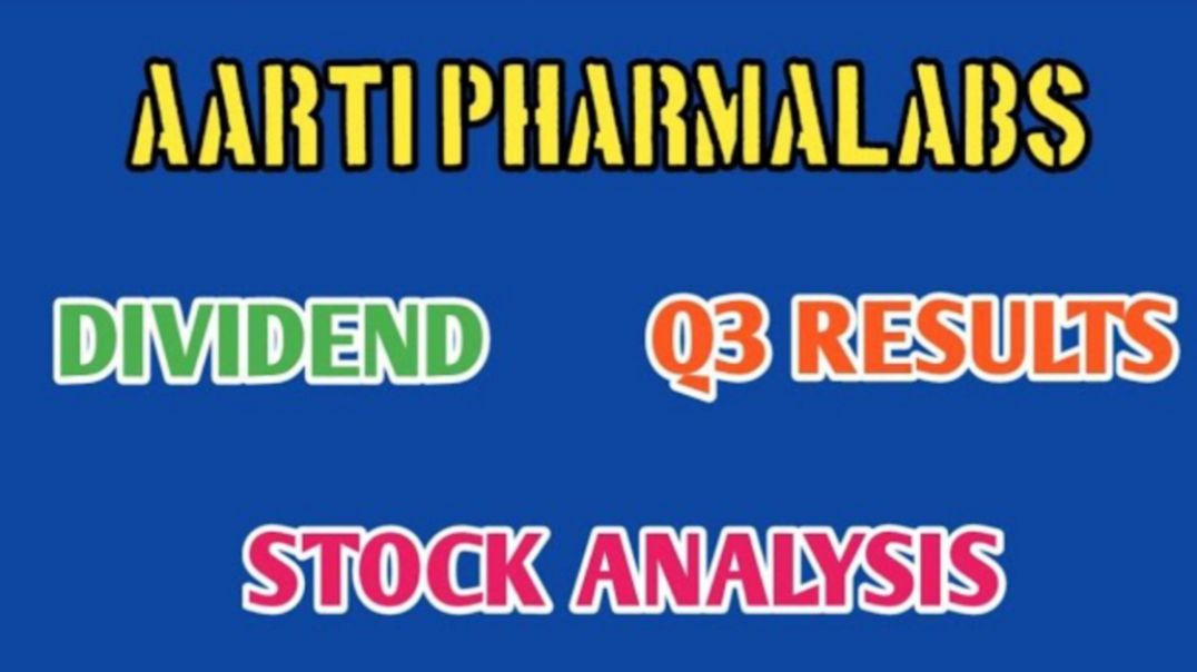 ⁣AARTI PHARMALABS SHARE ANALYSIS●AARTI PHARMALABS Q3 RESULTS●DIVIDEND●Q3 RESULTS@STOCK MARKET PLANNER