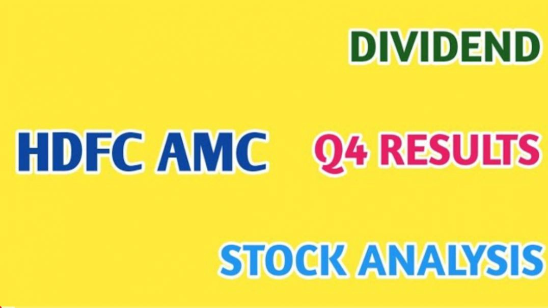 ⁣HDFC AMC Q4 RESULTS 2024●HDFC AMC STOCK ANALYSIS●Q4 RESULTS 2024●DIVIDEND @ STOCK MARKET PLANNER