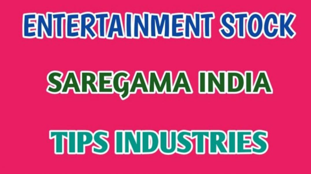 ⁣ENTERTAINMENT STOCK☆SAREGAMA INDIA STOCK ANALYSIS☆TIPS INDUSTRIES STOCK ANALYSI@STOCK MARKET PLANNER