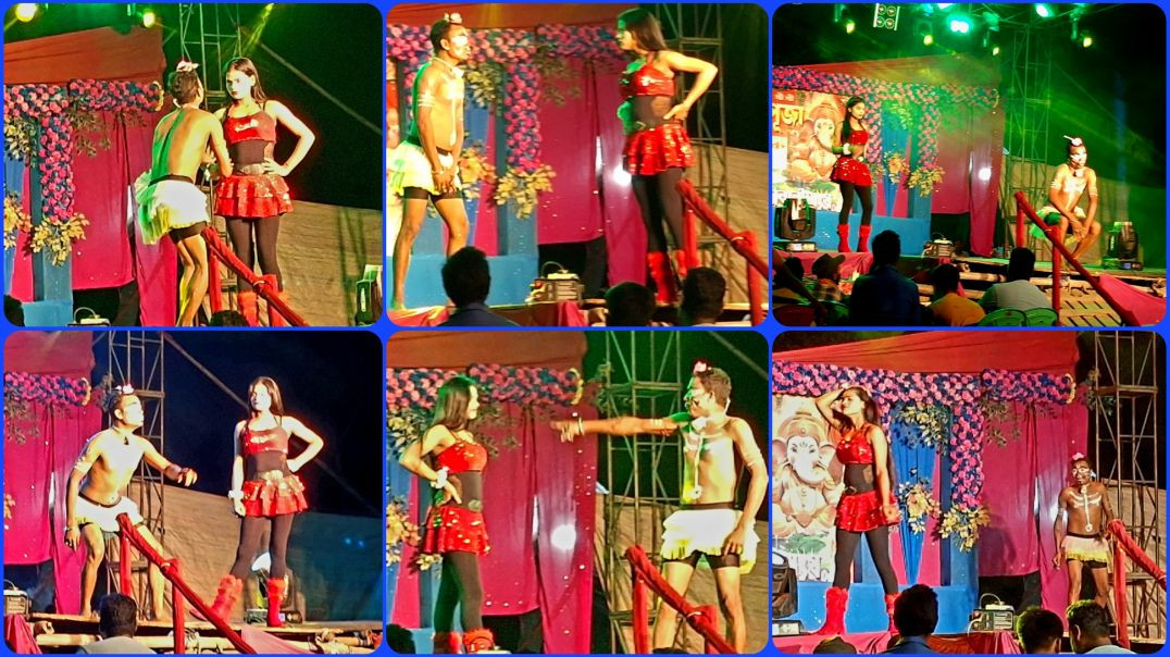 ⁣New Nandini Dance Academy ll Comedy video ll Village fair Dance Program video