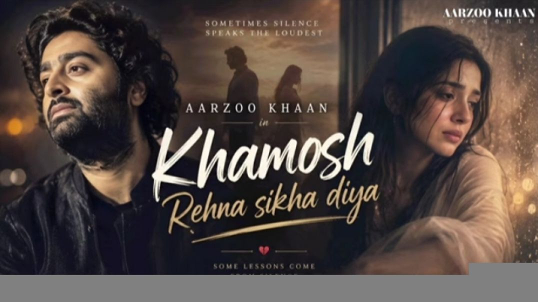 ⁣Khamosh Rehna Sikha Diya - Aarzoo Khaan | Emotional Hindi Sad Song | New Song 2026 | Sad Song