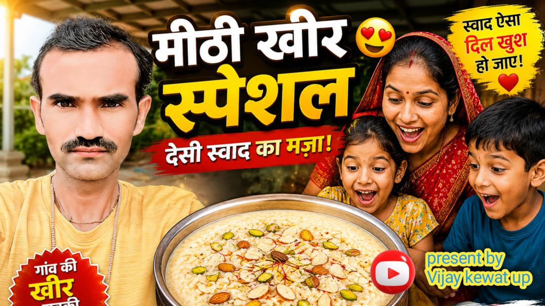 ⁣मीठी खीर 😜😆मजेदार स्वादिष्ट खीर