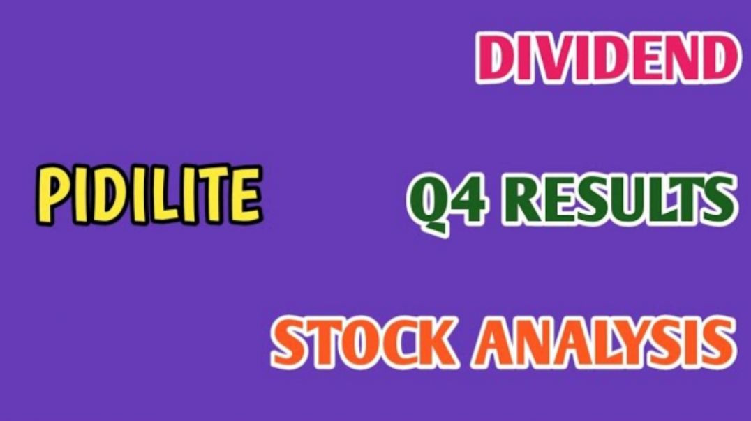 ⁣PIDILITE Q4 RESULTS 2024●PIDILITE STOCK ANALYSIS●DIVIDEND●Q4 RESULTS 2024 @ STOCK MARKET PLANNER