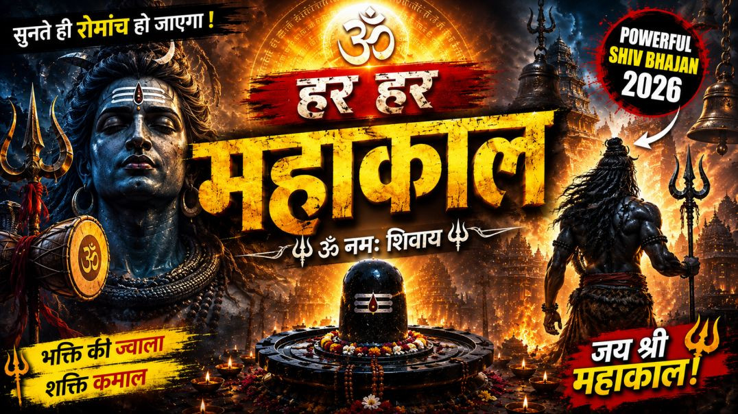⁣🚩 Har Har Mahakal | सबसे शक्तिशाली शिव भजन | Mahakal Song 2026