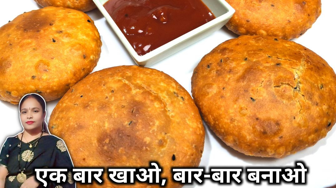⁣10-Min Super Tasty Wheat Flour Snack 🌾😋 | Easy Breakfast Recipe ✨