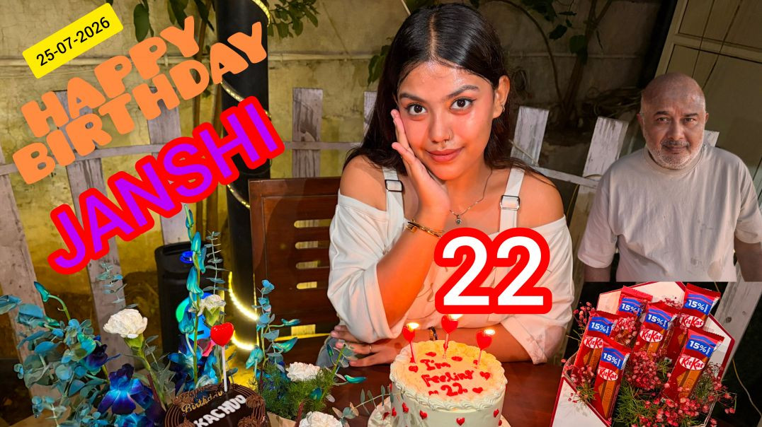 ⁣HAPPY BIRTHDAY🎂JANSHI😍