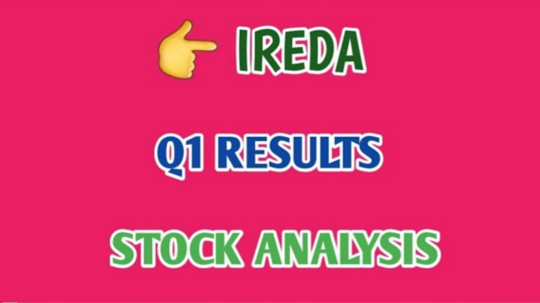 IREDA Q1 RESULTS☆IREDA STOCK ANALYSIS☆IREDA @ STOCK MARKET PLANNER