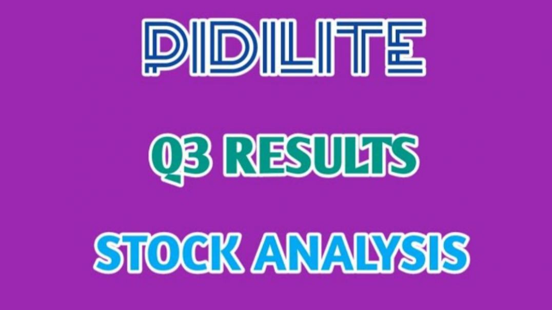 ⁣PIDILITE Q3 RESULTS 2024●PIDILITE STOCK ANALYSIS●Q3 RESULTS 2024●PIDILITE SHARE@STOCK MARKET PLANNER