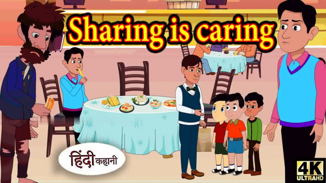 ⁣Sharing is caring - Hindi Story _ Hindi Kahaniya _ Moral Stories _ Hindi Fairy Tales _ New Kahani(72