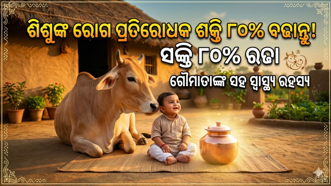 ଗୌମାତାଙ୍କ ସାନ୍ନିଧ୍ୟରେ ଶିଶୁ ଯତ୍ନ ଏବଂ ନାମକରଣ ସଂସ୍କାରର ବୈଦିକ ରହସ୍ୟ - ସମସ୍ୟା ସମାଧାନ