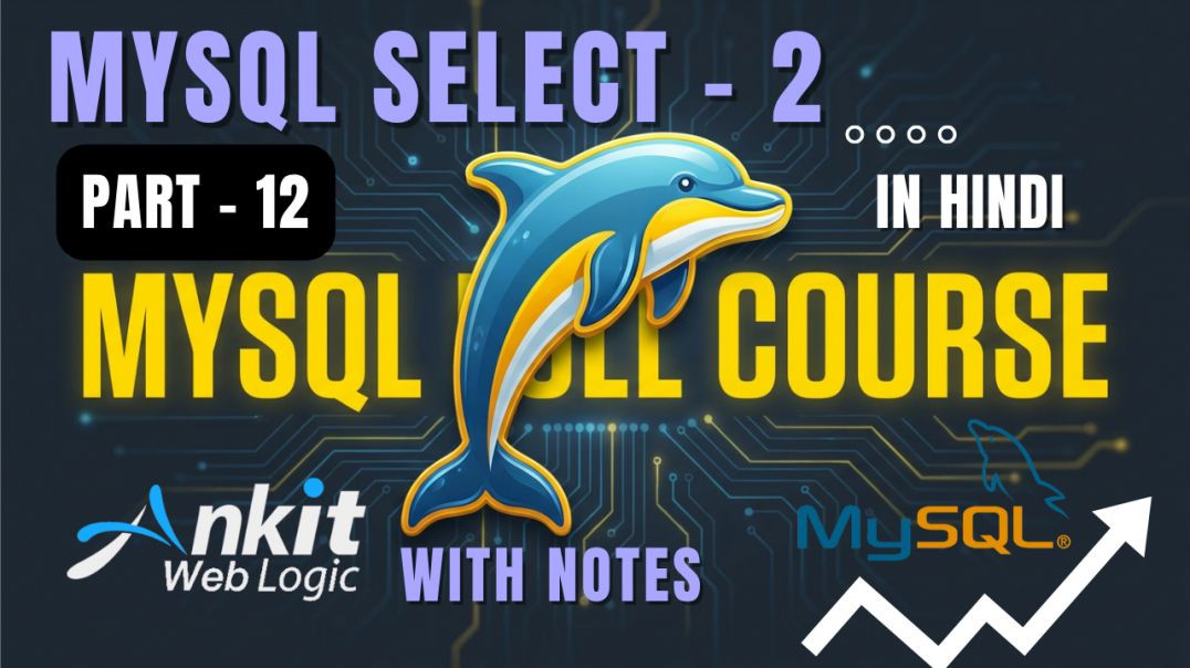 ⁣Part-12 | MySQL Select-2 | MySQL Tutorial
