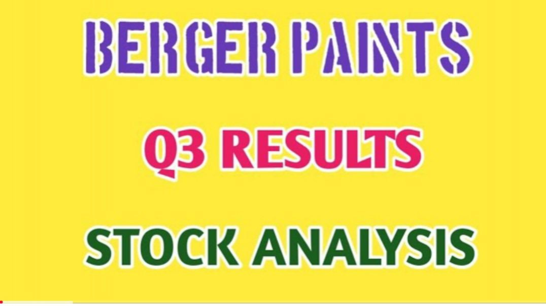 ⁣BERGER PAINTS Q3 RESULTS 2024●BERGER PAINTS STOCK ANALYSIS●Q3 RESULTS 2024 @ STOCK MARKET PLANNER