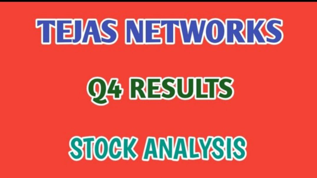 TEJAS NETWORKS Q4 RESULTS 2024●TEJAS NETWORKS STOCK ANALYSIS●TEJAS NETWORKS @ STOCK MARKET PLANNER