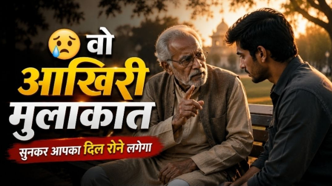⁣वो आखिरी मुलाकात || Emotional Motivational Life Changing story