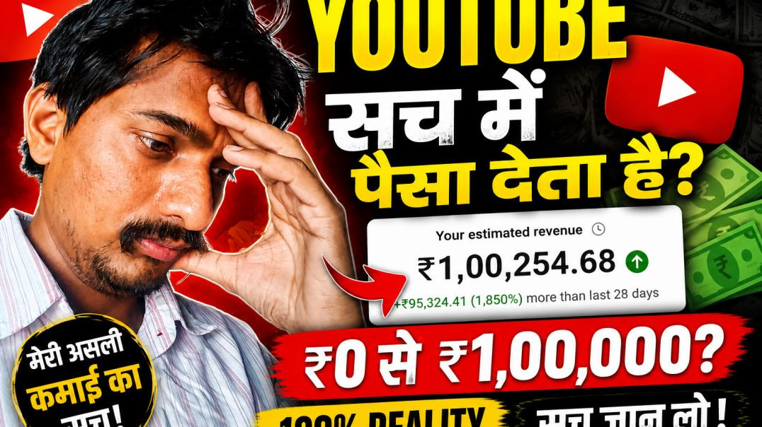 ⁣Youtube video start ||Youtube earning || apnatube