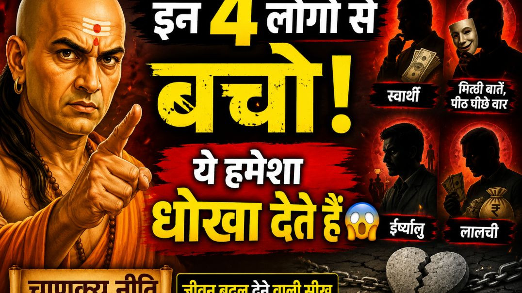4 लोग हमेशा धोखा देते हैं, समय रहते पहचान लो! ⚠️