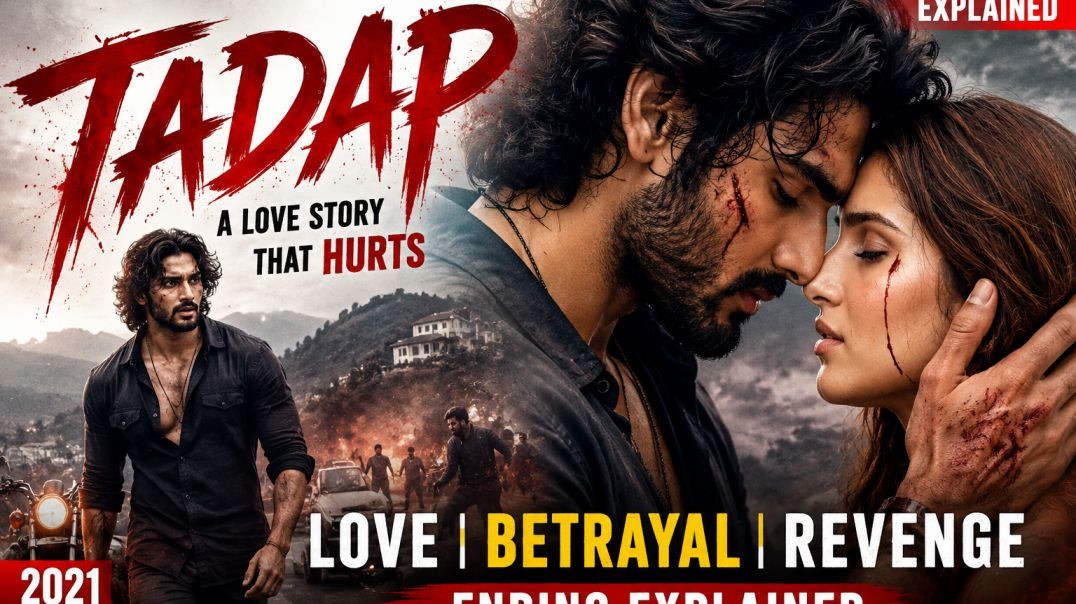 ⁣Tadap Movie Full Story Explained | Ahan Shetty & Tara Sutaria | Hindi Review