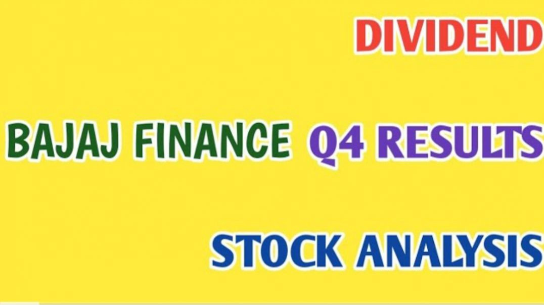 ⁣BAJAJ FINANCE Q4 RESULTS 2024●BAJAJ FINANCE STOCK ANALYSIS●DIVIDEND @ STOCK MARKET PLANNER