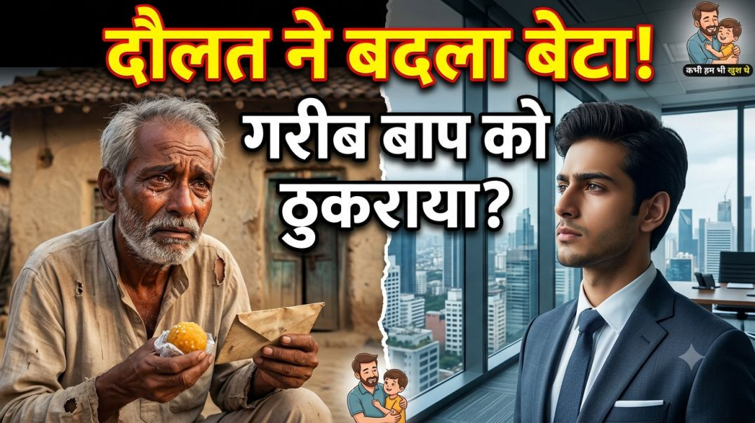 ⁣पिता का बलिदान और बेटे का घमंड 🥺 | Very Sad Story in Hindi | Moral Stories in Hindi
