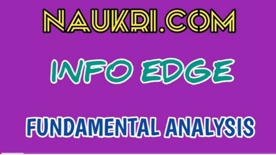 ⁣INFO EDGE FUNDAMENTAL ANALYSIS●NAUKRI STOCK ANALYSIS●NAUKRI FUNDAMENTALS @ STOCK MARKET PLANNER (1)