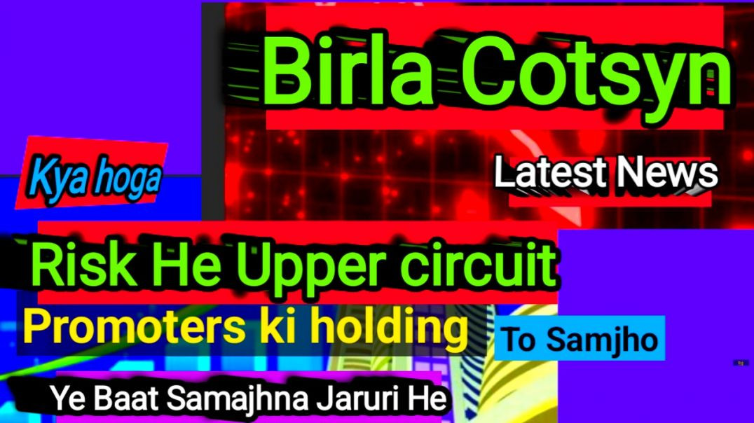 ⁣Birla Cotsyn Upper Circuit