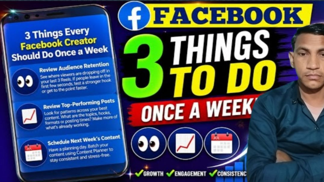 ⁣3 Things Every Facebook Creator Should Do Once a Week | Facebook New Update 2026