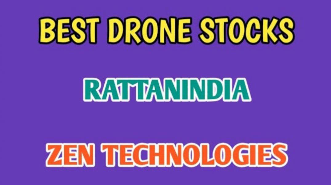 ⁣BEST DRONE STOCKS IN INDIA☆ZEN TECHNOLOGIES☆RATTANINDIA @ STOCK MARKET PLANNER
