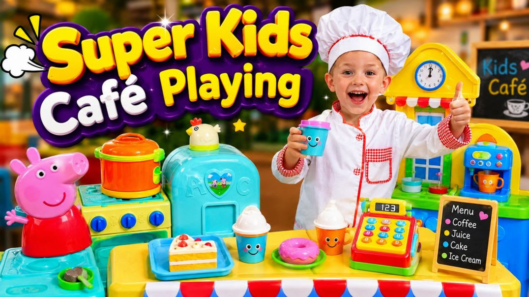 ⁣Super Kids Café | मस्ती, गेम्स और धमाल! 🧸